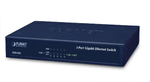 PLANET-GSD-503-Gigabit-Ethernet-10-100-1000-Blu--5-P-10-100-1000Mbps-Gigabit---Ethernet-Switch-External---Power---Metal-