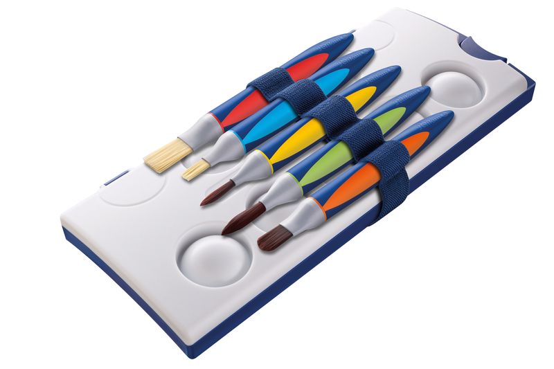 Set-pennelli-Pelikan-6-pezzi