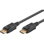 Goobay Connettore cavo DisplayPort 2.1 5 m nero - DisplayPort maschio  DisplayPort maschio