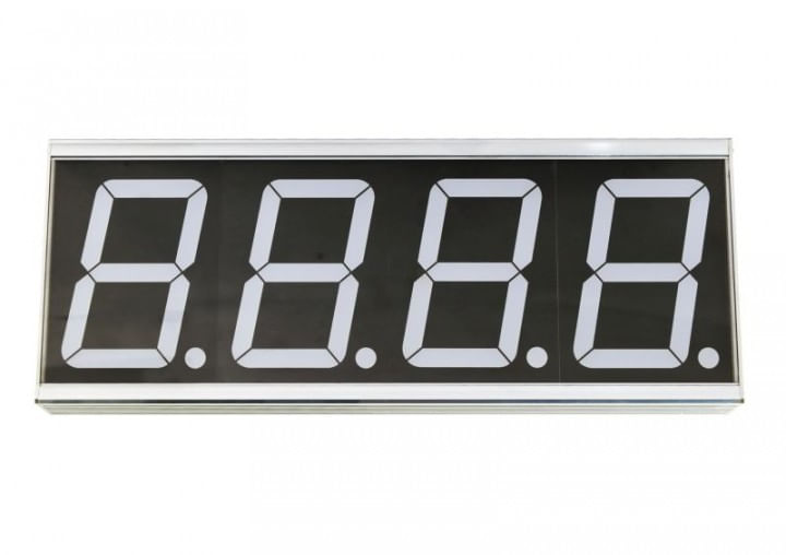 ALLNET-ALL-POE-CNT-1-Digital-wall-clock-Rechteck-Grau-Wanduhr--ALL-PoE-CNT-1-