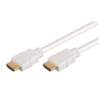 M-Cab 7003015 cavo HDMI 10 m HDMI tipo A Standard Bianco (HDMI CABLE 4K30HZ 10M WHITE - HDMI HIGH SPEED W/E CABLE)