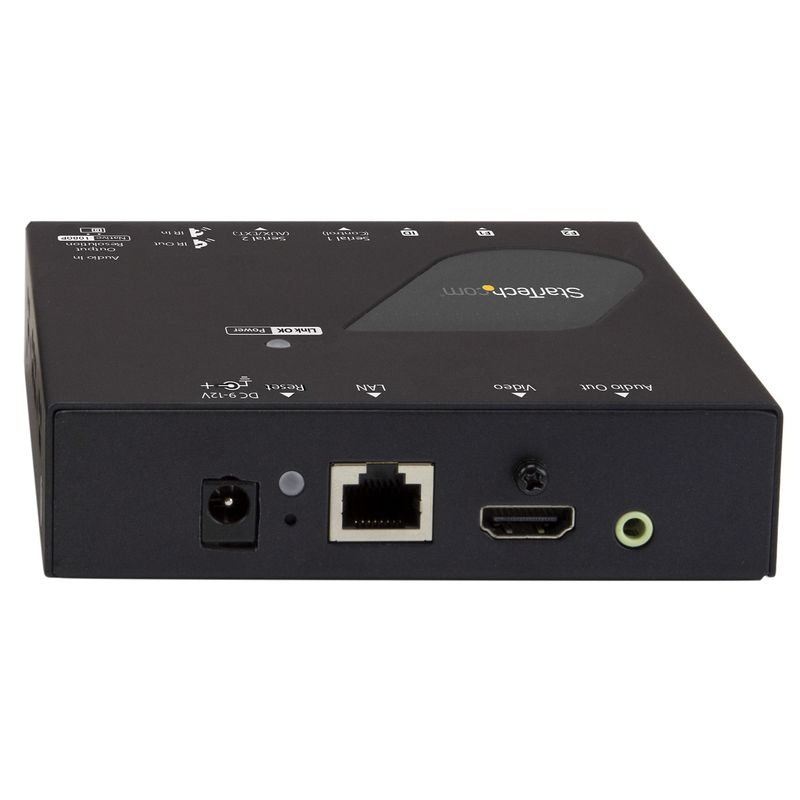 StarTech.com-ST12MHDLAN4R-moltiplicatore-AV-Ricevitore-AV-Nero--RECEIVER-FOR-ST12MHDLAN4K-----UHD-4K-HDMI-OVER-IP-RECEIV