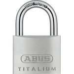 Abus Lucchetto con chiave ABUS Titalium 64ti/50 Acciaio Alluminio normale (5 cm)