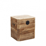 Baule in Pino riciclato cm 52x48x55 - PINE