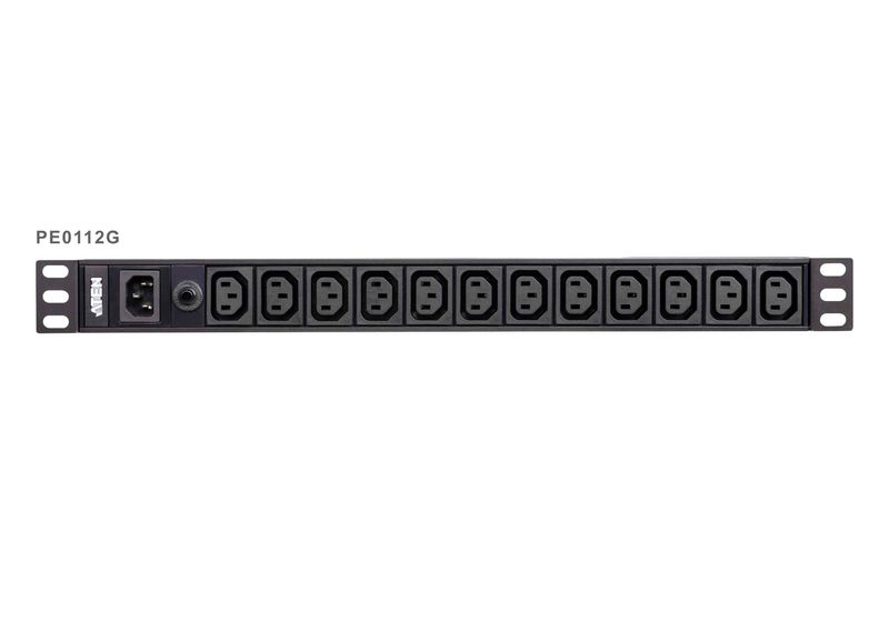 Aten-1U-10A-12Port-Basic-PDU