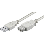 M-Cab 7200297 cavo USB 18 m USB 2.0 USB A Grigio (2M USB2.0 HIS CAB A-A M/F GREY - USB 2.0 EXTENSION)