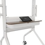 Chief-LSCUW-supporto-per-dispositivi-DVD-e-audio-Bianco--LSCUW---Voyager-Manual-Height-Adjustable-AV-Cart-