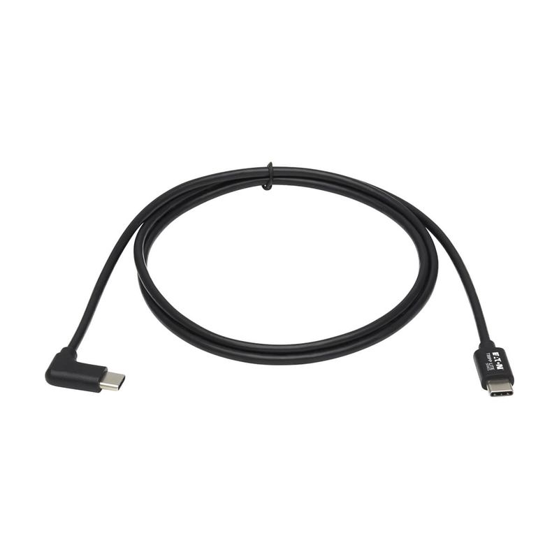 Tripp-Lite-U040-01M-C-RA-cavo-USB-USB-2.0-1-m-USB-C-Nero