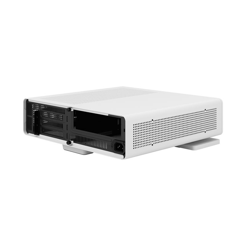 Fractal-Design-Ridge-White-SFF-Console-Type-Case-Mini-ITX-Requires-SFX-SFX-L-PSU-2-Fans-PCIe-4.0-Riser-Card-USB-C-Horizo