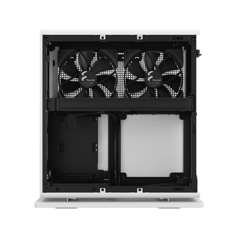 Fractal-Design-Ridge-White-SFF-Console-Type-Case-Mini-ITX-Requires-SFX-SFX-L-PSU-2-Fans-PCIe-4.0-Riser-Card-USB-C-Horizo