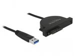 DeLOCK-USB3.0-to-Slim-SATA-Converter---Speicher-Controller---SATA-6Gb-s---6-Gbit-s---USB3.0---Schwarz--64048-