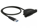 DeLOCK-USB3.0-to-Slim-SATA-Converter---Speicher-Controller---SATA-6Gb-s---6-Gbit-s---USB3.0---Schwarz--64048-