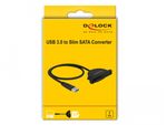 DeLOCK-USB3.0-to-Slim-SATA-Converter---Speicher-Controller---SATA-6Gb-s---6-Gbit-s---USB3.0---Schwarz--64048-