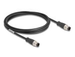 Delock-M12-Kabel-D-kodiert-4-Pin-Stecker-zu-PVC-2-m--80848-