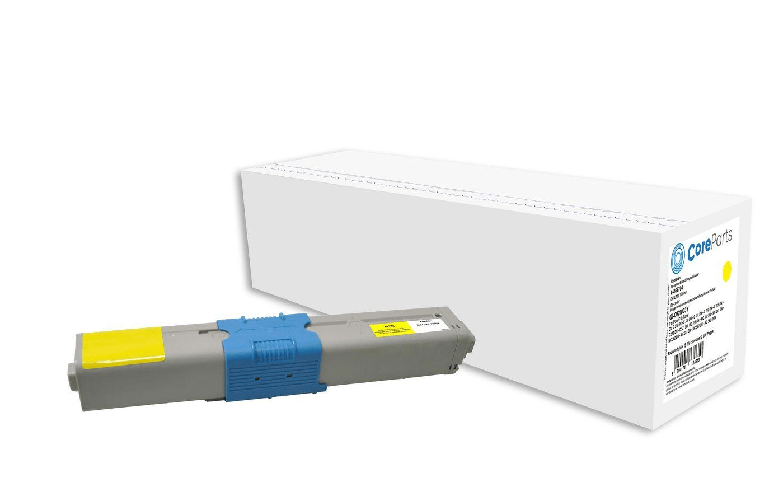 CoreParts-QI-OK1003Y-cartuccia-toner-1-pz-Compatibile-Giallo--Toner-Yellow-44469704---Pages-2.000---Oki-C310-Series---Wa