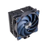 Akasa Alucia H4 Plus Processore Raffreddatore d'aria 12 cm Nero Blu 1 pz (Akasa Alucia H4 Plus CPU Air Cooler 120mm Fan