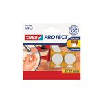 Beiersdorf TESA 57893-00001-01 cuscinetto di protezione del pavimento per mobili 12 pz Rotondo