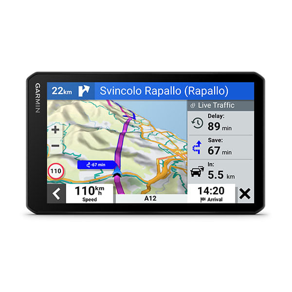 Navigatore-satellitare-GPS-Garmin-DriveCam-76-7--con-dash-cam