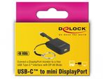 Delock-Adattatore-USB-Type-C-a-mini-DisplayPort--DP-Alt-Mode--4K-60-Hz---portachiavi