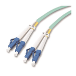 M-Cab 7003304 cavo InfiniBand e in fibra ottica 5 m LC Multicolore Turchese (5M LWL JUMPER OM3 LC-LC - 50/125 LSZH DUPLE