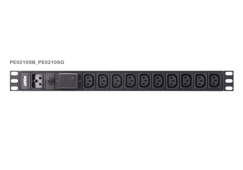 Aten-1U-16A-10Port-Basic-PDU