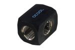 Alphacool-HF-3-way-connection-terminal-G1-4-inner-thread---Anschlussleiste-fur-Flussigkeitskuhlung---Deep-Black