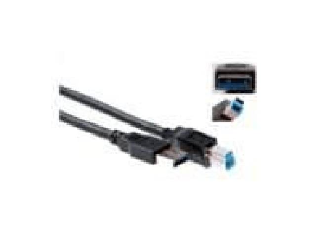 ACT SB3019 Cavo USB 2 m USB 3.2 Gen 1 (3.1 Gen 1) USB A USB B Nero