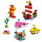 LEGO-Classic-11018-Divertimento-Creativo-sull’Oceano-Giocattoli-Creativi-per-Bambini-di-4--Anni-Mattoncini-da-Costruzione