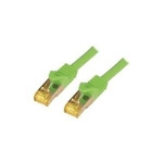 M-Cab 0.5m CAT7 S-FTP cavo di rete Verde 05 m S/FTP S-STP (CAT7 SFTP RJ45 LSZH 0.5M GREEN - 10GBIT RAW PATCH CABLE)