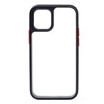 Tech air TAPIC020 custodia per cellulare 155 cm 6.1 Cover Nero Trasparente (techair Classic Essential - Back cover for m