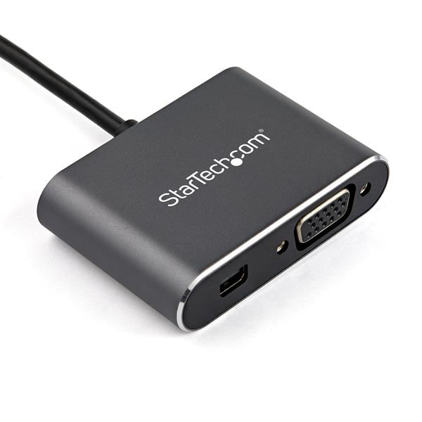 StarTech.com-Adattatore-video-multiporta-USB-C---Mini-DisplayPort-o-VGA---4K-60-Hz--USB-C-TO-MDP-OR-VGA-ADAPTER---VGA-OR