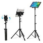 CoreParts MOBX-ACC-008 treppiede Nero (Tripod Stand for Tablets - Compatible with Tablets from - 94 up to 145 Multi-Dire