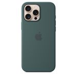 Apple MA7V4ZM/A custodia per cellulare 175 cm 6.9 Cover Verde (IPHONE16 PRO MAX SILICONE CASE - WITH MAGSAFE LAKE GREEN)