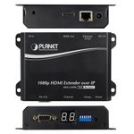 PLANET-IHD-210PR-moltiplicatore-AV-Ricevitore-AV-Nero--HDMI-Extender-Receiver-over---IP-with-PoE---High-Definition---Dig