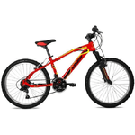 BICI 24'' MTB ''PROGRESS'' ROSSA