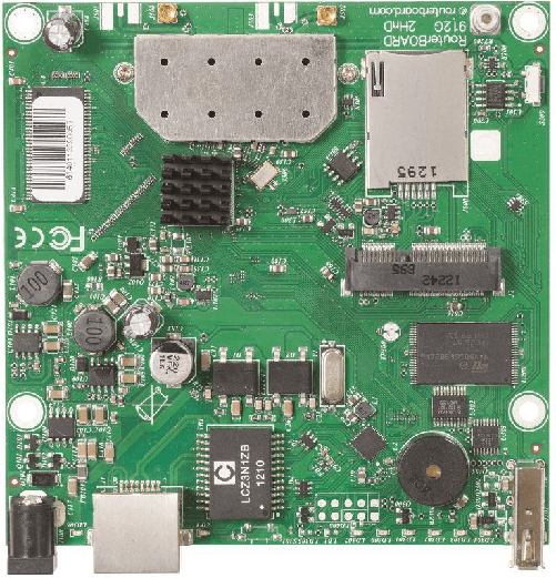 MikroTik-RB912UAG-2HPnD--Router-WiFi--24GHz-1x-RJ45-1000Mb-s-1x-miniPCIe