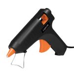 2direct LogiLink WZ0051 pistola e penna a caldo Pistola per colla a caldo Nero, Arancione 20 W