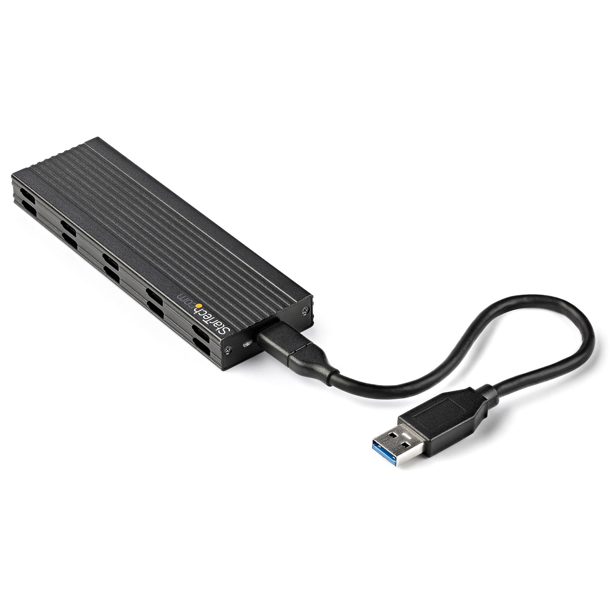 Berjalan Enclosure SSD M.2 USB 3.2 Gen2 – 10 Gbit/s, Supporta NVMe E NGFF (2230-2280), Con Ventola