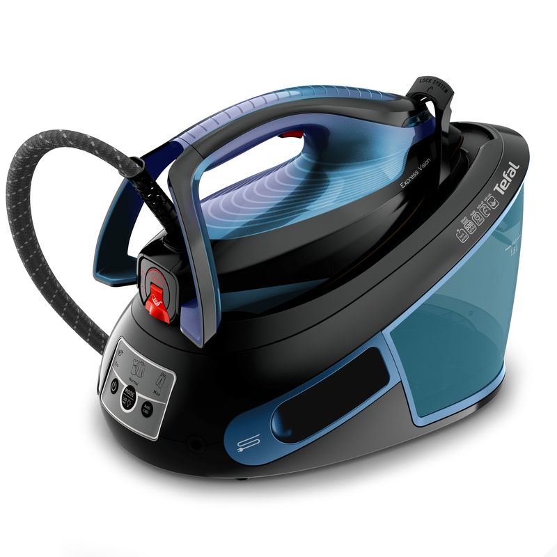 Tefal-Express-Vision-SV8151-2800-W-18-L-Durilium-AirGlide-Autoclean-soleplate-Blu-Nero