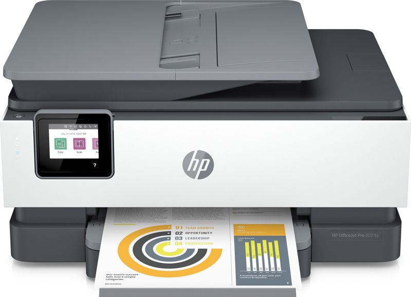 HP-Impresora-OfficeJet-Pro-8024e-Inyeccion-de-tinta-termica-A4-4800-x-1200-DPI-20-ppm-Wifi