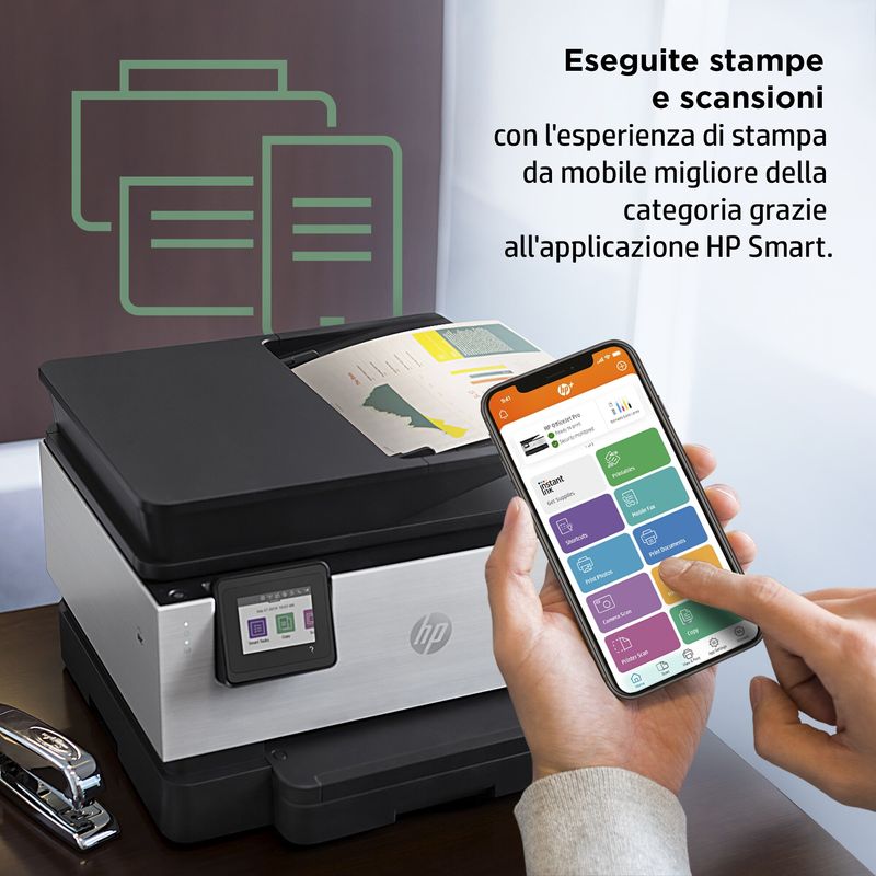 HP-OfficeJet-Pro-9019e-22A59B-Stampante-Multifunzione-a-Getto-d-Inchiostro-A4-a-Colori-Fronte-e-Retro-Automatico-22-ppm-Wi-Fi-HP-Smart-6-Mesi-di-Inchiostro-Instant-Ink-Inclusi-con-HP--Nera