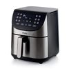 Ariete-4628-Friggitrice-ad-aria-Metal-7L-1800-W-Capacita-7L-Fino-a-28kg-di-fritto-12-programmi-Funzione-Max-Crisp-Temperatura-fino-a-200°-Cestello-antiaderente-con-griglia-Metal