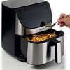 Ariete-4628-Friggitrice-ad-aria-Metal-7L-1800-W-Capacita-7L-Fino-a-28kg-di-fritto-12-programmi-Funzione-Max-Crisp-Temperatura-fino-a-200°-Cestello-antiaderente-con-griglia-Metal