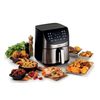 Ariete-4628-Friggitrice-ad-aria-Metal-7L-1800-W-Capacita-7L-Fino-a-28kg-di-fritto-12-programmi-Funzione-Max-Crisp-Temperatura-fino-a-200°-Cestello-antiaderente-con-griglia-Metal