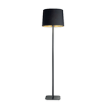 Ideal Lux Piantana Industrial-Minimal Nordik Metallo Nero 1 Luce E27