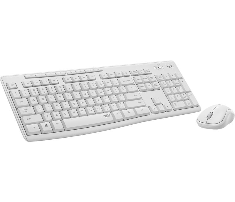 Logitech-MK295-Kit-Mouse-e-Tastiera-Wireless-Tecnologia-Silenttouch-Tastierino-Numerico-Tasti-Scelta-Rapida-Tracciamento-Ottico-Ricevitore-USB-Nano-Layout-Italiano-Qwerty-Bianco