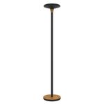 Unilux Lampada da terra LED Unilux Black Baly Bamboo - Design elegante in bamb - Illuminazione LED efficiente