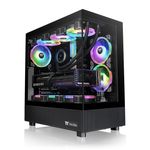 Thermaltake View 270 TG Midi Tower Nero (View 270 TG ARGB/Black/Win/SPCC/Tempered Glass2/CT140 ARGB Fan1/Brown Box)