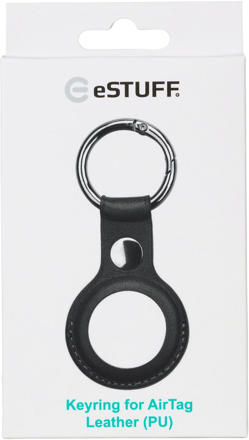 AirTag-Keyring-PU-Leather---Black---Warranty-24M