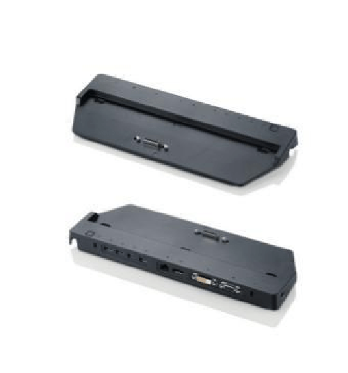 Fujitsu-S26391-F1657-L110-replicatore-di-porte-e-docking-station-per-laptop-Nero